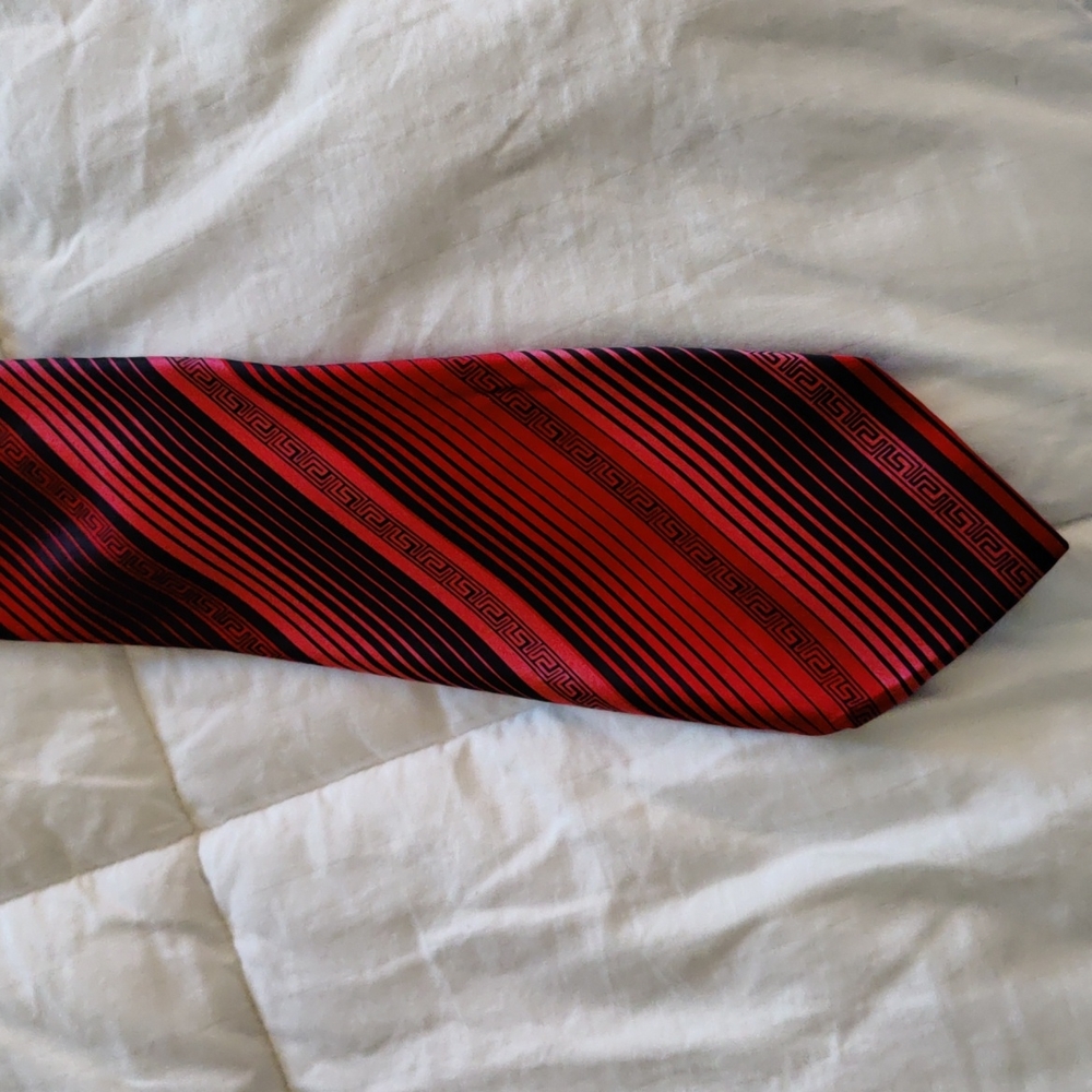 Versace tie silk